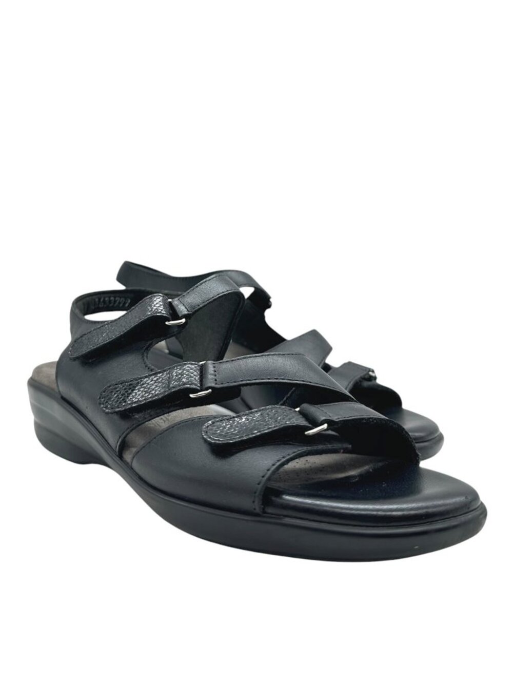 SAS Tabby Slingback Leather Sandals 9N 9 Narrow Adjustable EZ Straps Cushioned